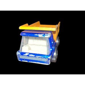 Vintage Matchbox Superfast By Lesney No23 Atlas Diecast‎ Blue Dump Truck England